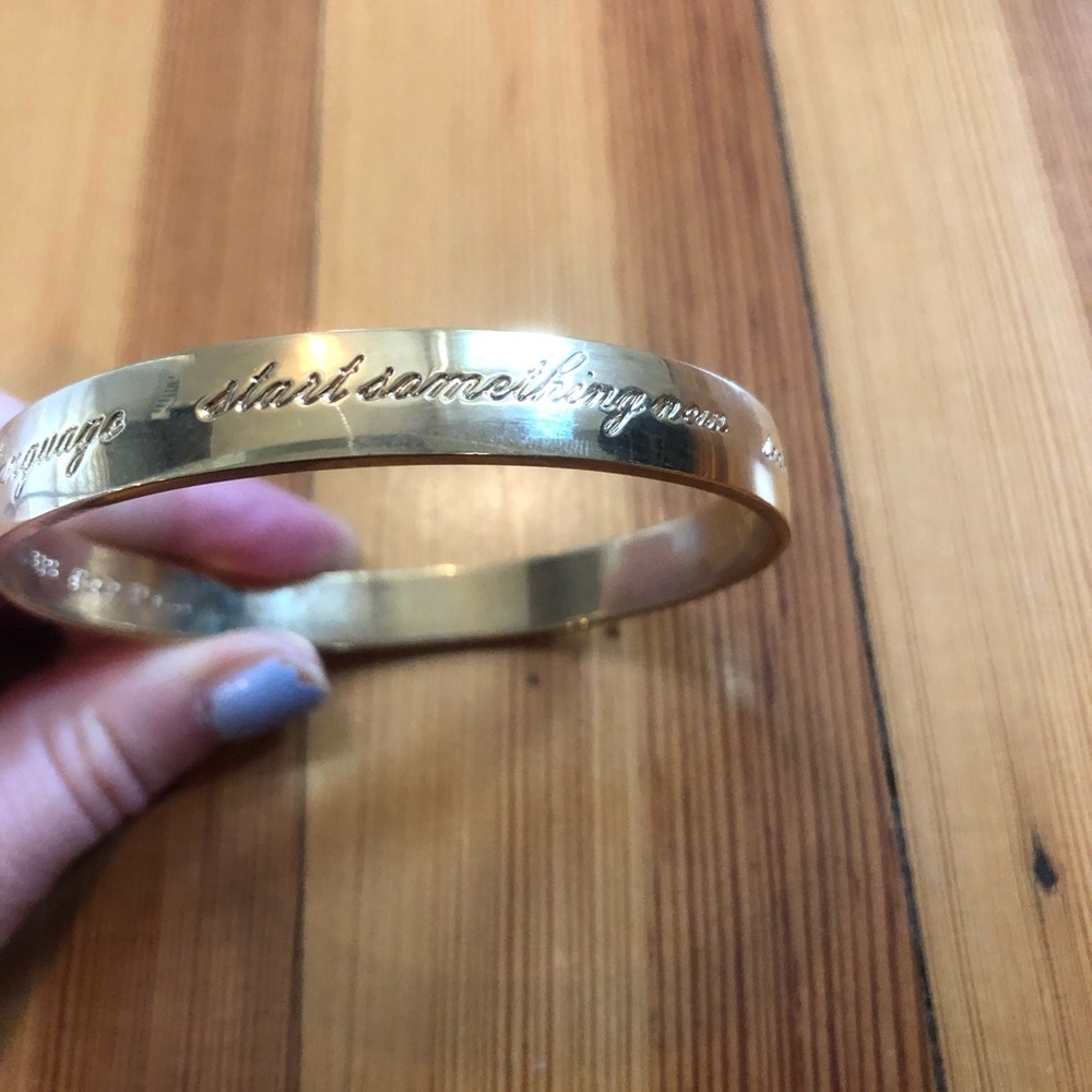 Kate Spade New Years resolution bracelet